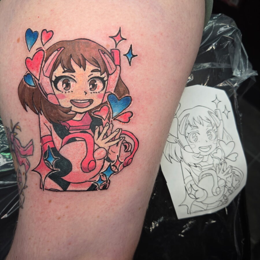 Tattoo work by Chaz Escobar
