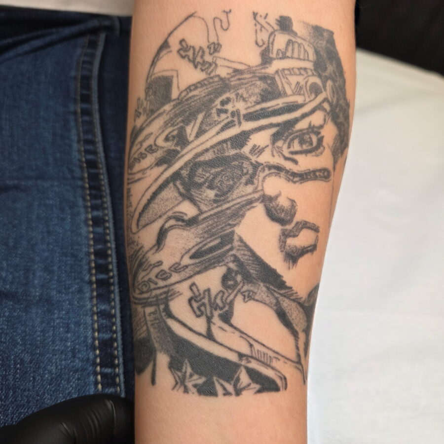 Tattoo work by Chaz Escobar