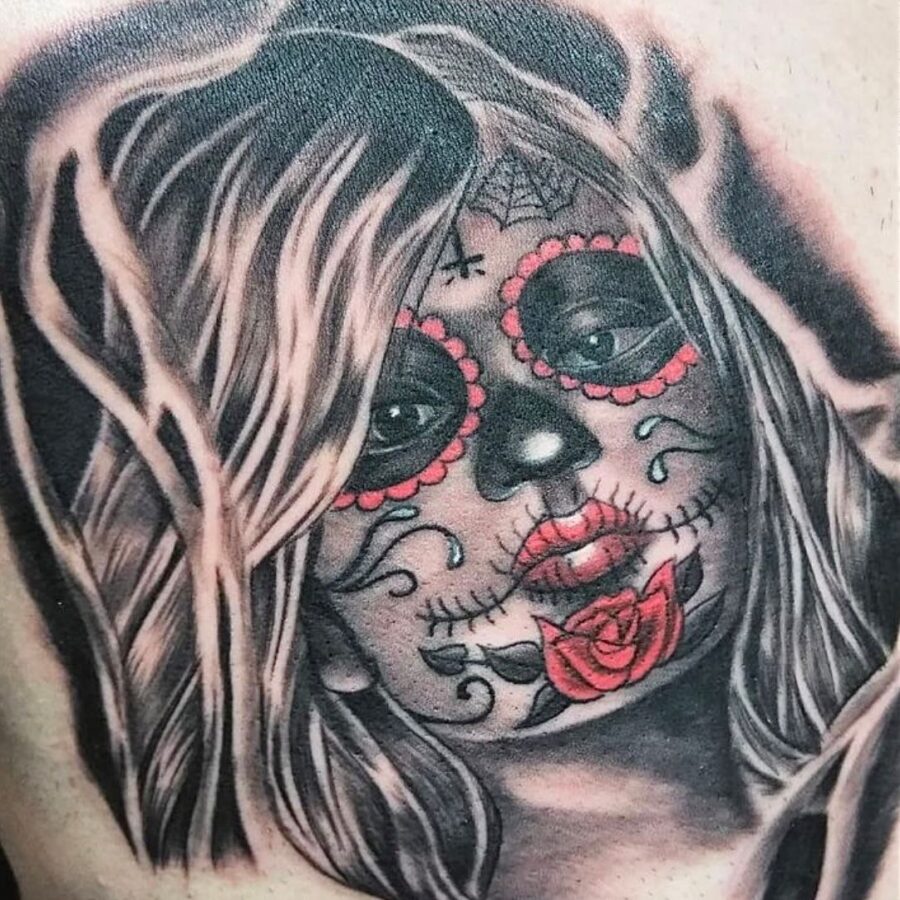 Tattoo work by Juan Chavez