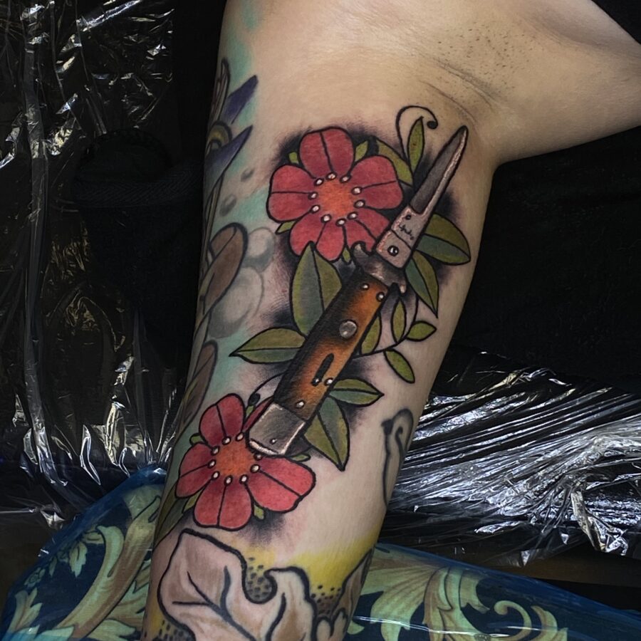 Tattoo work by Johnny Jackson
