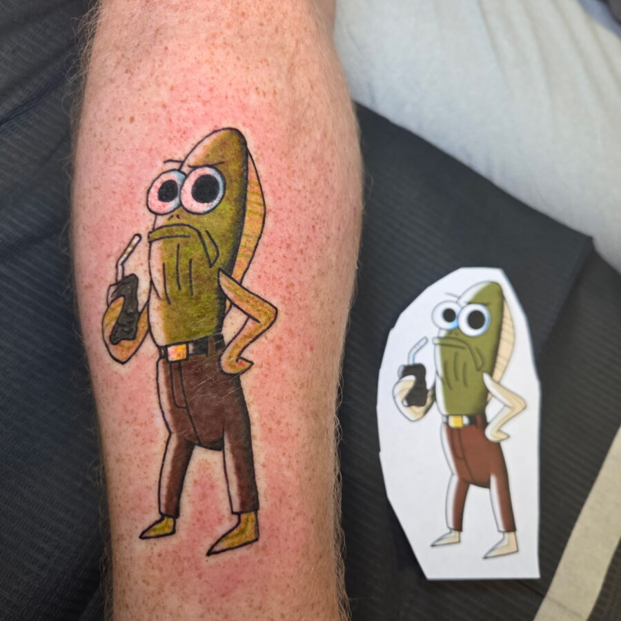 Tattoo work by Chaz Escobar
