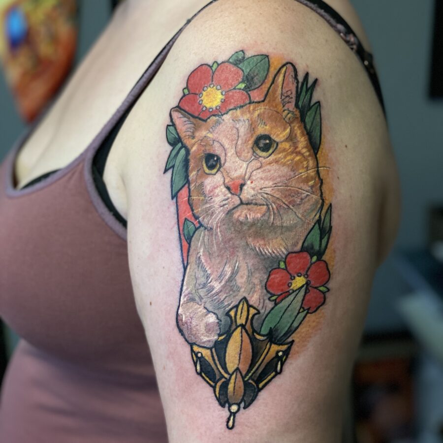 Tattoo work by Johnny Jackson