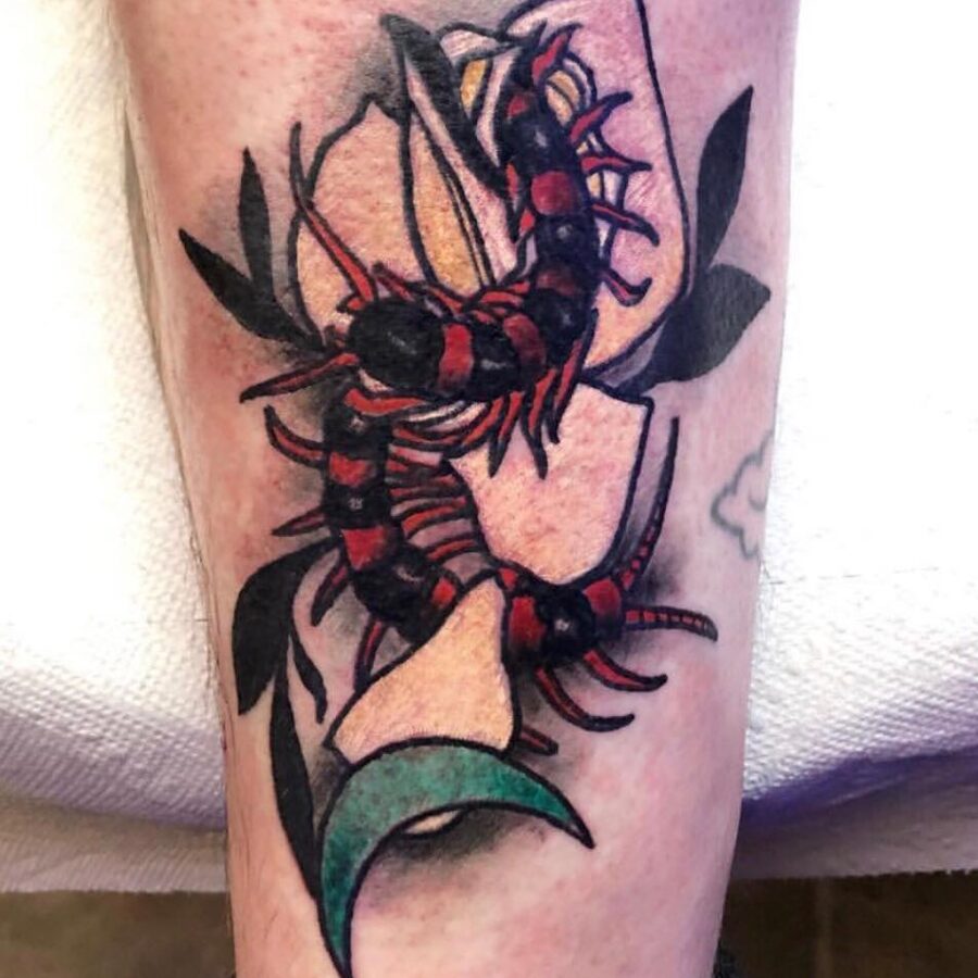 Tattoo work by Johnny Jackson