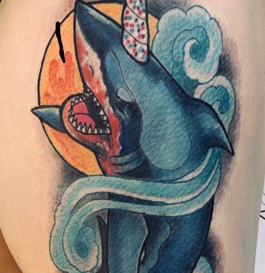 Tattoo work by Johnny Jackson