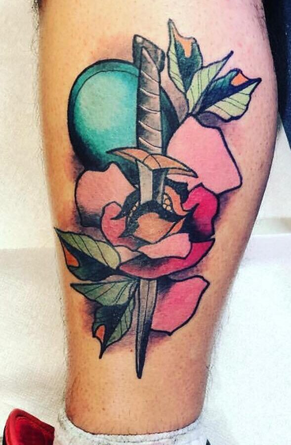 Tattoo work by Johnny Jackson