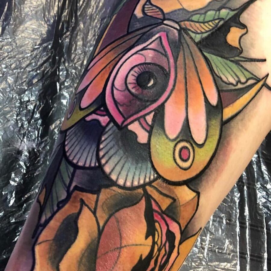 Tattoo work by Johnny Jackson