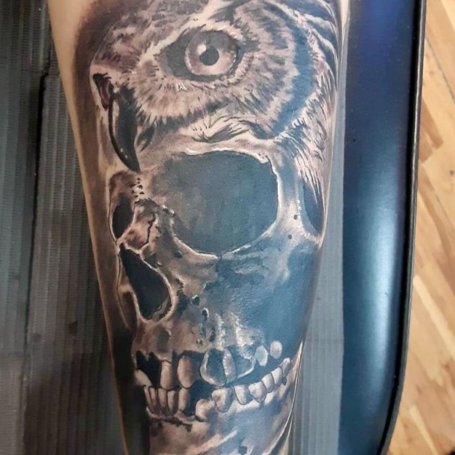 Tattoo work by Juan Chavez