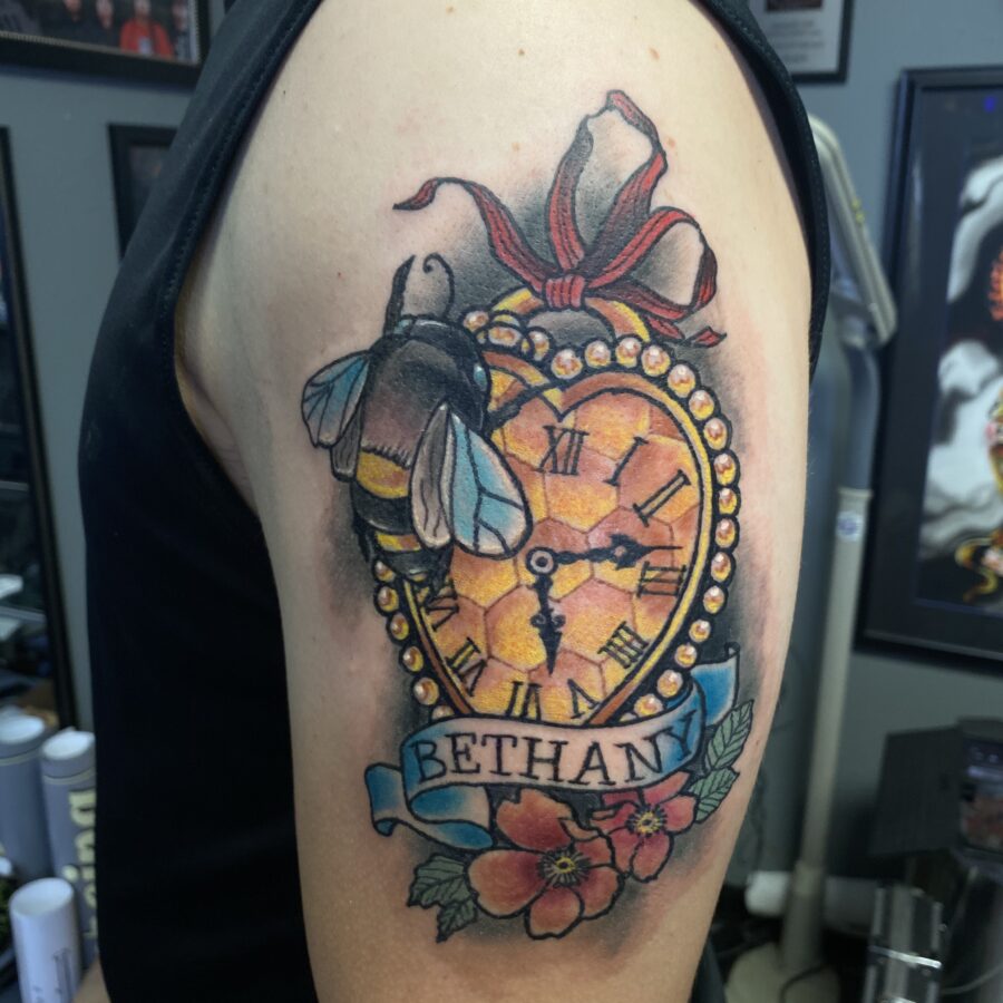 Tattoo work by Johnny Jackson