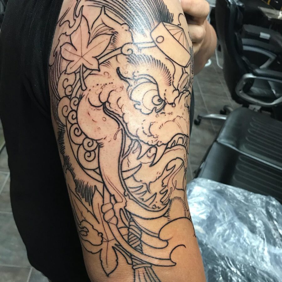 Tattoo work by Shizoq