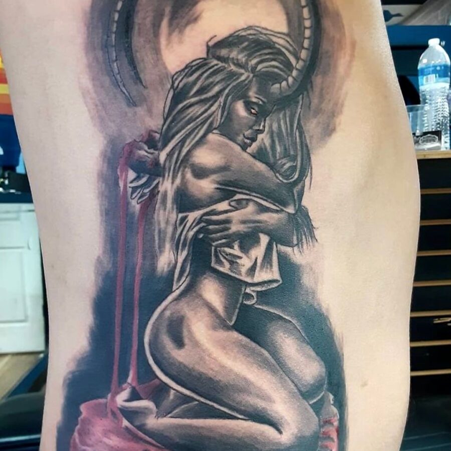 Tattoo work by Juan Chavez