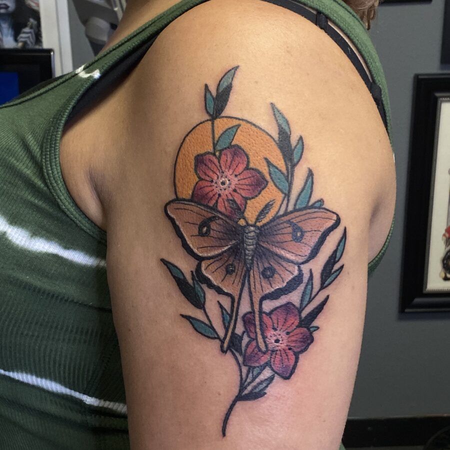 Tattoo work by Johnny Jackson