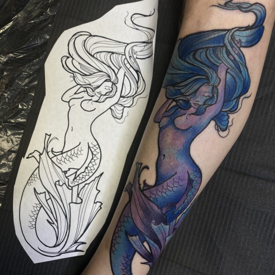 Tattoo work by Johnny Jackson