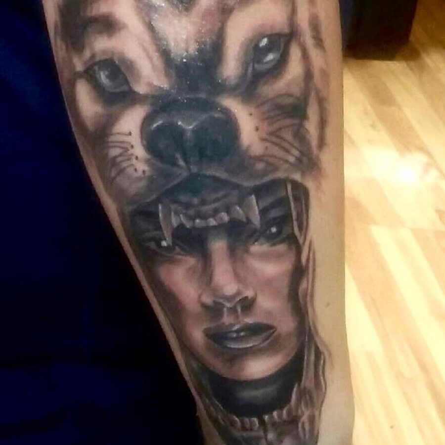 Tattoo work by Juan Chavez