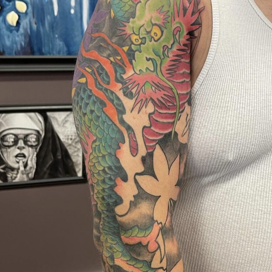 Tattoo work by Erick Monreal