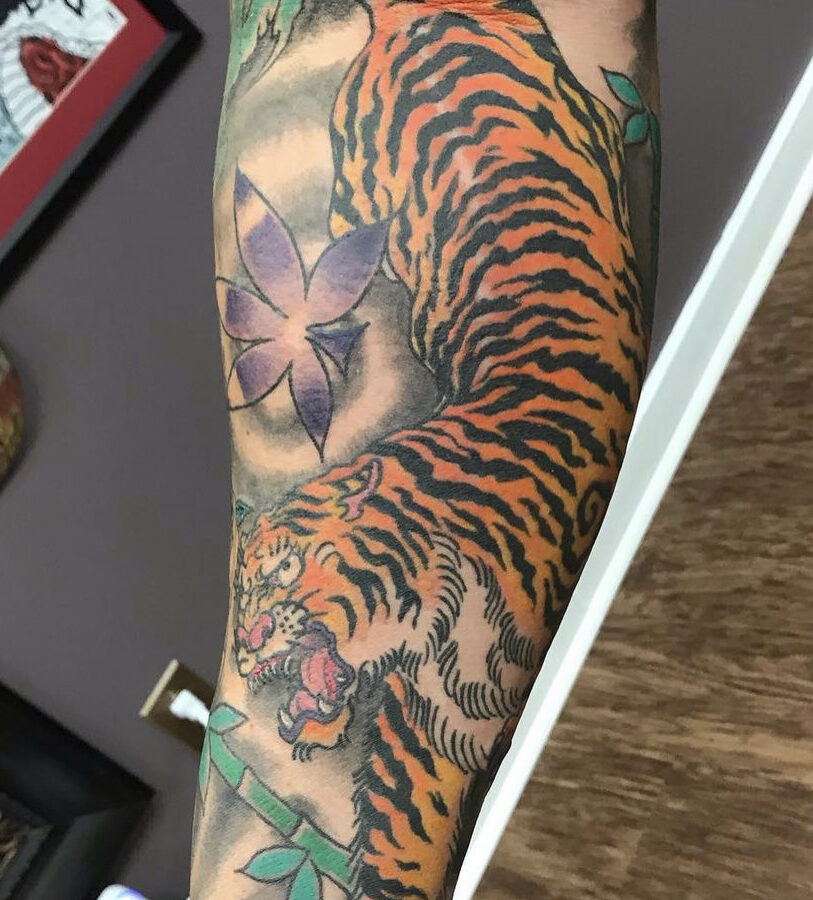 Tattoo work by Erick Monreal