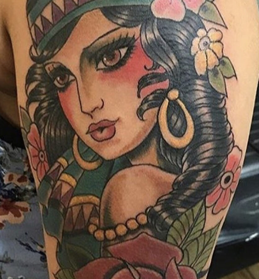 Tattoo work by Erick Monreal