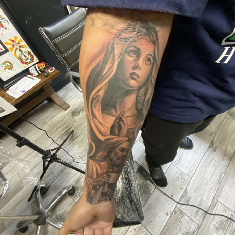 Tattoo work by Franco