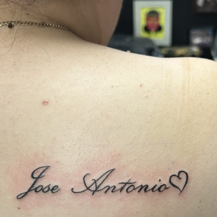 Tattoo work by Heidi
