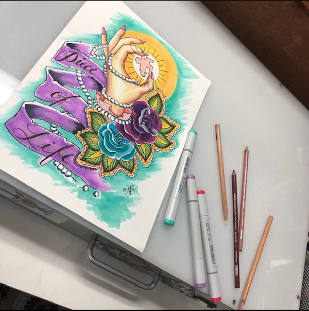 Tattoo work by Fonseca Villa