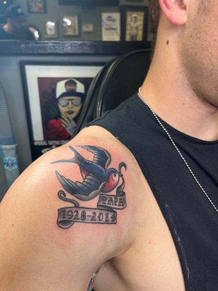 Tattoo work by Fonseca Villa