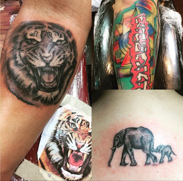 Tattoo work by Fonseca Villa