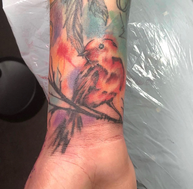 Tattoo work by Fonseca Villa